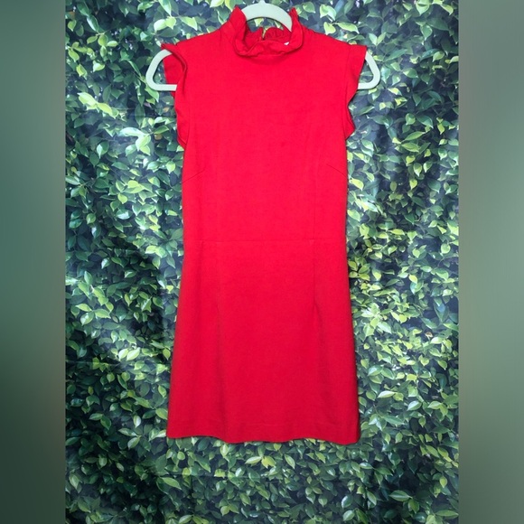 Julie Brown Mya Red Sheath Dress 2 - Picture 1 of 15
